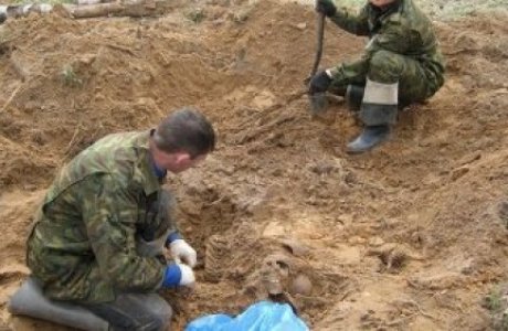 Поисковики установили личности двух красноармейцев, найденных в Поныровском районе