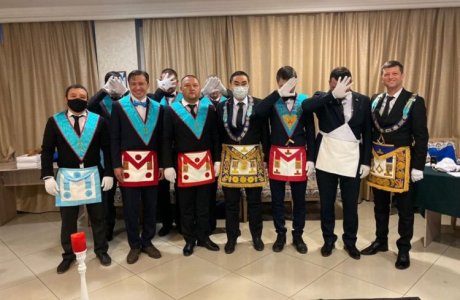 Фото Grand Lodge of Kazakhstan Facebook парақшасынан алынды